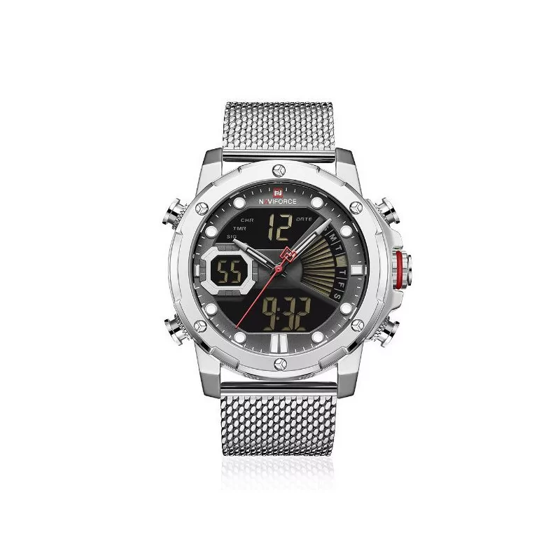 Montre pour homme NAVIFORCE NF9172- Argent