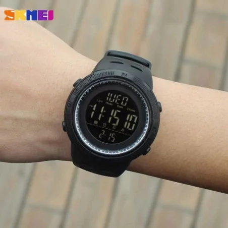 Montre Homme sport Wristwatch - Noir