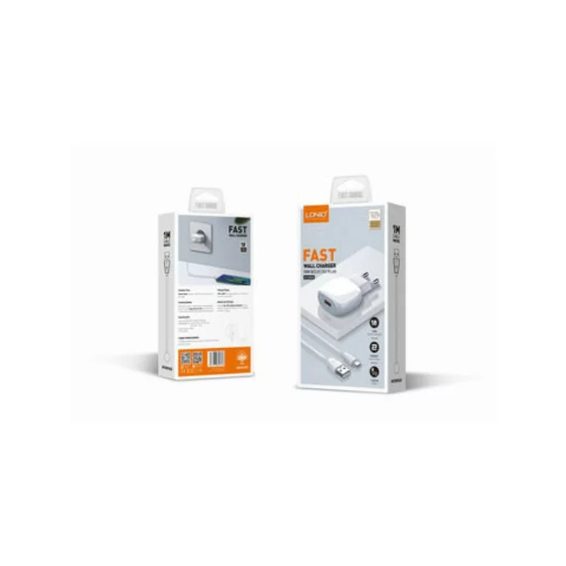 Ldnio QC3.0 1 port USB 18W prise UE adaptateurs ACDC téléphone portable adaptateur de chargeur domestique USB
