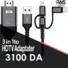 HDTV Adapter 3 in 1 to