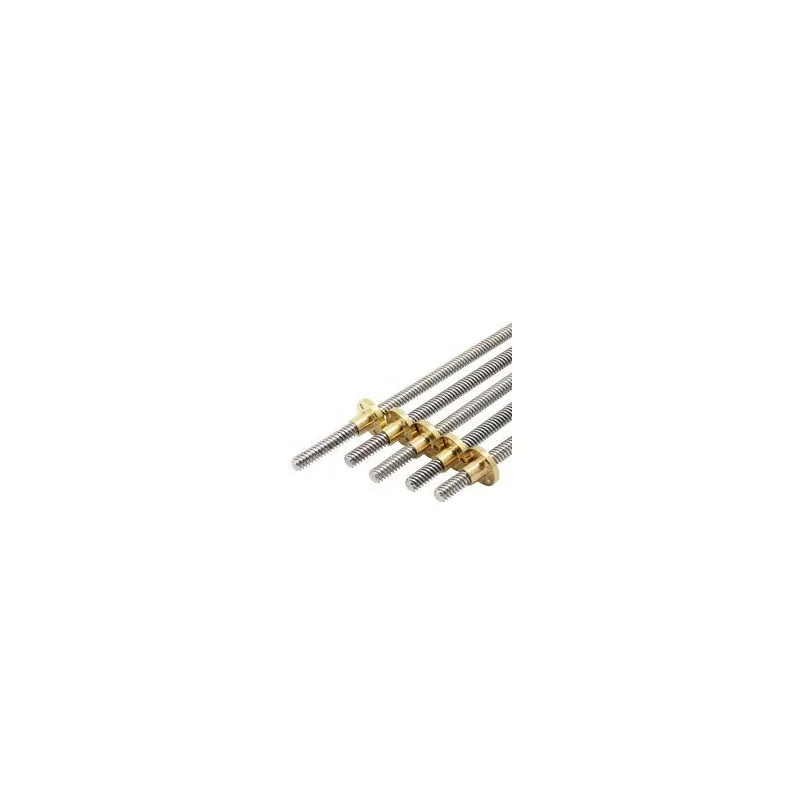 1050mmT-type Stepper Motor Trapezoidal Lead Screw 8MM Thread T8 For CNC