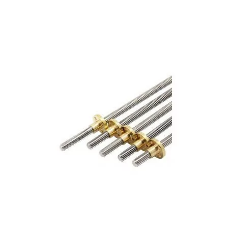 1050mmT-type Stepper Motor Trapezoidal Lead Screw 8MM Thread T8 For 3D Printer & CNC