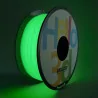 PLA Glow in the dark Colors 1kg / rouleau Bleu Rouge Vert Blanc