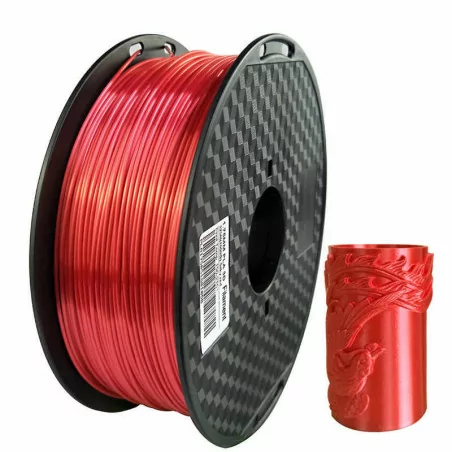 Filament pour imprimante 3D soie, , 1kg, 2.2 lb, 1.75mm par rouleau,