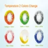  PLA Temperature Color Change Colors 33 degree 1kg/roll
