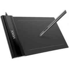 VEIKK S640 Tablette Graphique numérique 6x4 inch avec Stylet sans Pile Compatible Mac Windows (8192 sensibles)