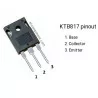 Transistor KTB817, PNP