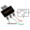 Transistor AMS1117 1,8V