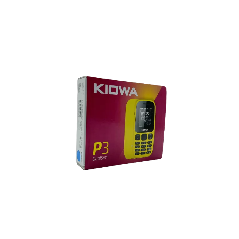 Kiowa P3 Dual Sim ( Rouge, Blanc, Bleu,Jaune)