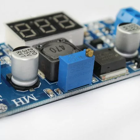 TECNOULAB Lot De 5 Régulateurs Tension LM2596 LM2596S DC-DC Ajustables 4-40V Vers 1.3-37V