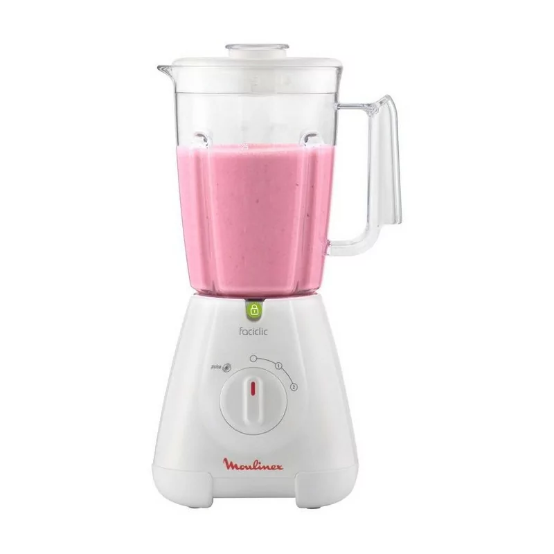Moulinex Blender Faciclic Moulinex Lm300141 Faciclic 400W- Blanc
