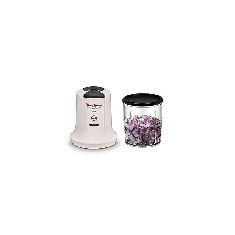 MOULINEX HACHOIR MULTI-MOULINETTE - 6 EN 1 - AT723110 - BLANC