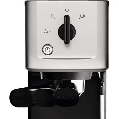 KRUPS CAFETIÈRE KRUPS XP344010,EXPRESSO THERMOBLOCK 15 BARS- NOIR/GRIS 3