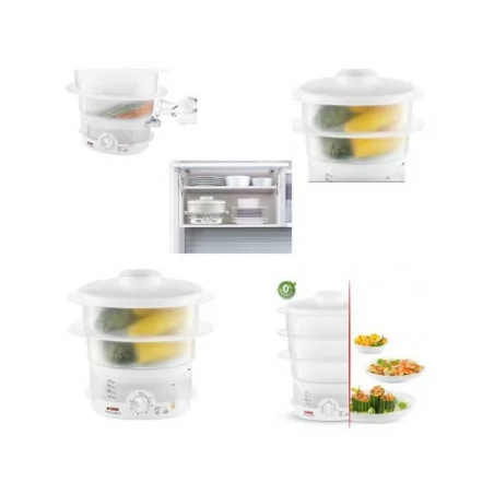 Seb Cuiseur vapeur - VC 151100 - Vita Saveur - Blanc 3