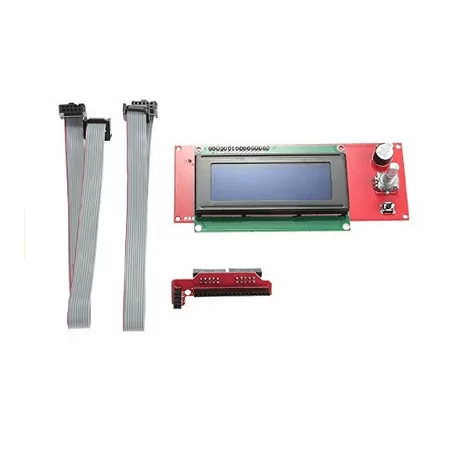 Reprap وحدة تحكم ذكية Reprap Ramps V1.4 LCD2004A وحدة لوحة