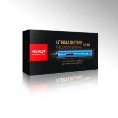 طقم مفك كهربائي لاسلكي صغير دقيق مع شاحن YAXUN yx-801 USB 2.0
