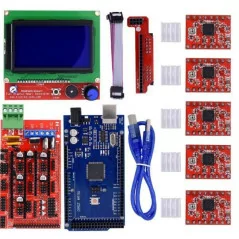 مجموعة RAMPS 1.4 + Mega 2560 + 5pcs A4988 + شاشة LCD 12864 RepRap