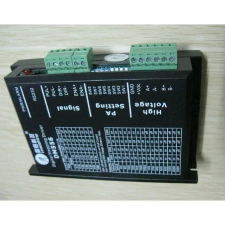 Stepper Motor Controller Leadshine DM556 2-phase Digital Stepper Motor Driver 18-48 VDC 2.1A to 5.6A NEMA23 NEMA34