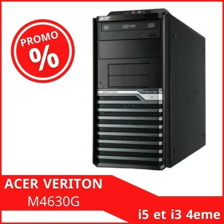 Acer Veriton M3630G i3/i5-4eme | 4Gb | 500Go OCCASION A++