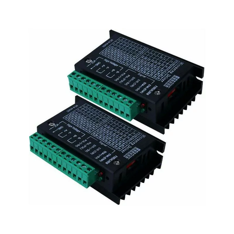 TB6600 0.2-3.5A تحكم CNC ، محرك متدرج nema 17.23 ، TB6600 محورين أحادي الطور محرك متدرج هجين للكمبيوتر