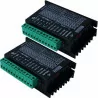 TB6600 0.2-3.5A تحكم CNC ، محرك متدرج nema 17.23 ، TB6600 محورين أحادي الطور محرك متدرج هجين للكمبيوتر