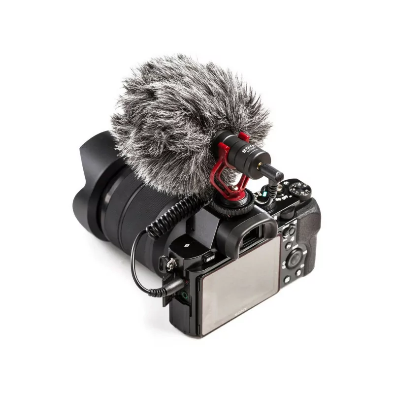 BOYA BY-MM1 Microphone MICRO-CRAVATE 3,5 mm pour camera, pc, smartphones, tablettes