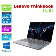 lenovo thinkbook 15-iil i5-10eme 8Gb 256Gb SSD 15.6\"