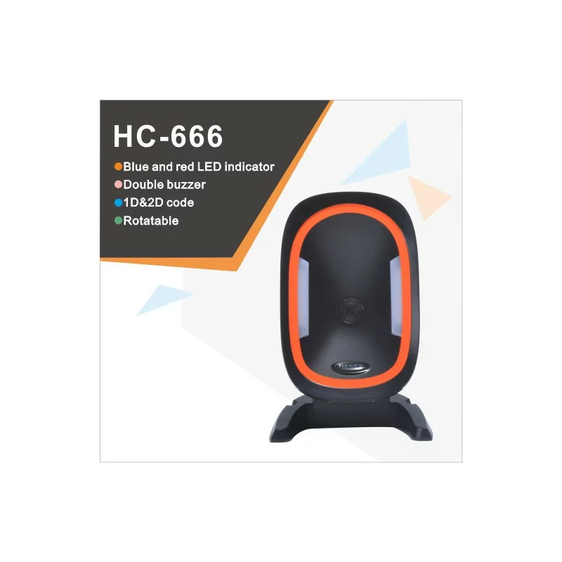 Lecteur code barre HENEX HC-666 1D&2D