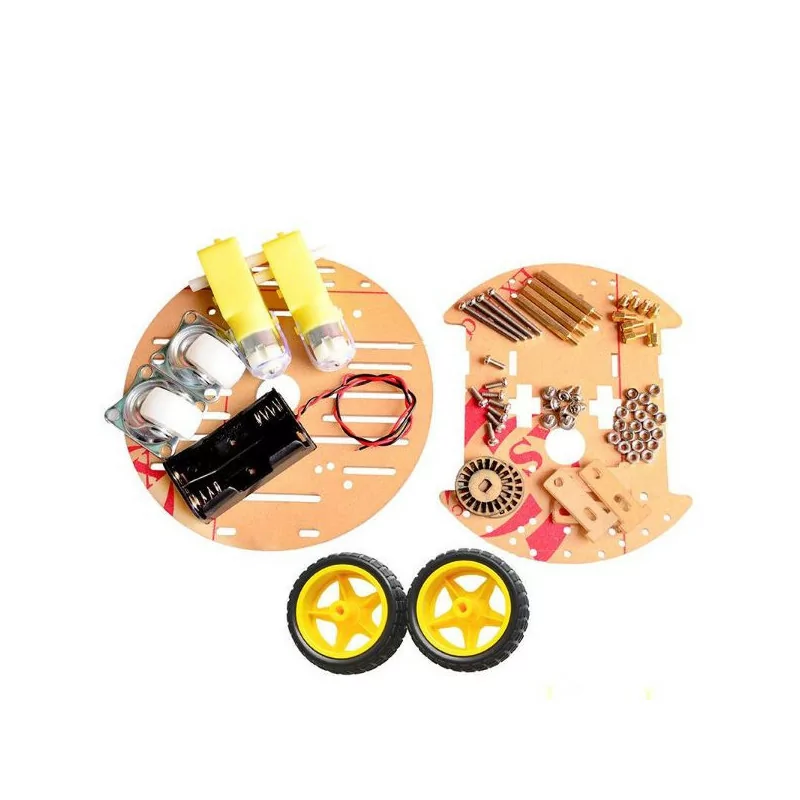 Smart Car Chassis 2wd / Robot Tracing Strong Magnetic Motor Car RT-4 / Avoidance Car with Code Disk