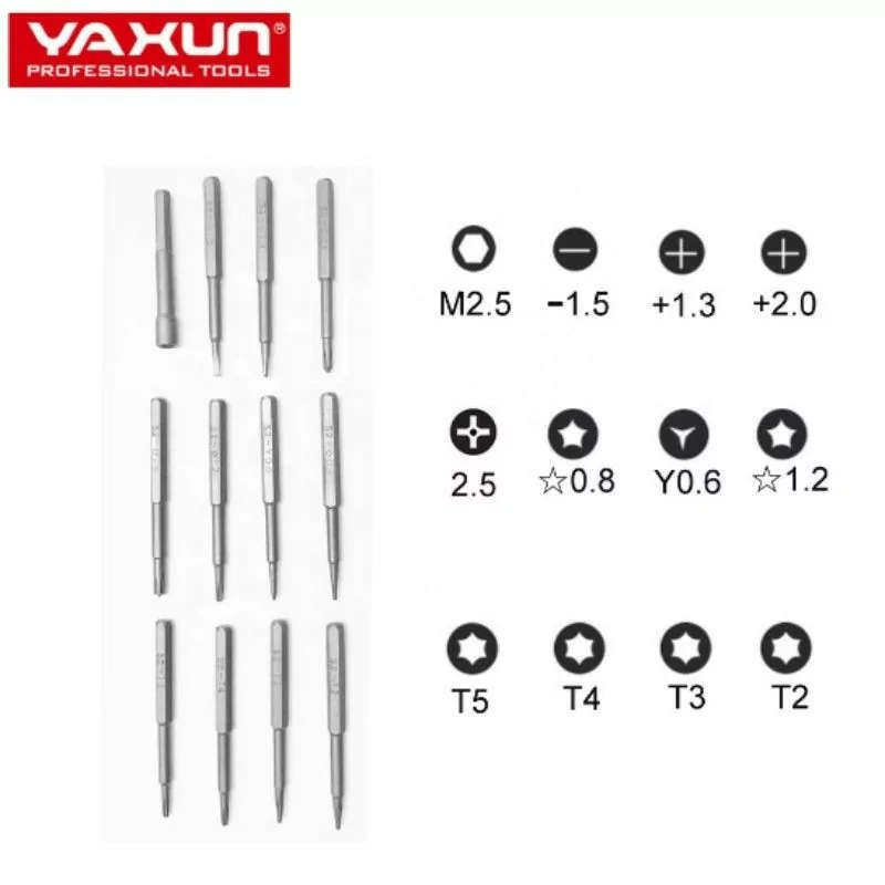 KIT TOURNEVIS YAXUN YX-386