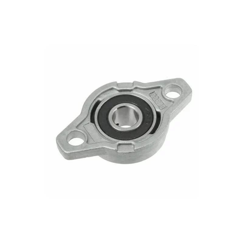 KFL000 10mm Dia Bore Aluminum Alloy Self-Aligning Flange Bearing Oval Pillow Block