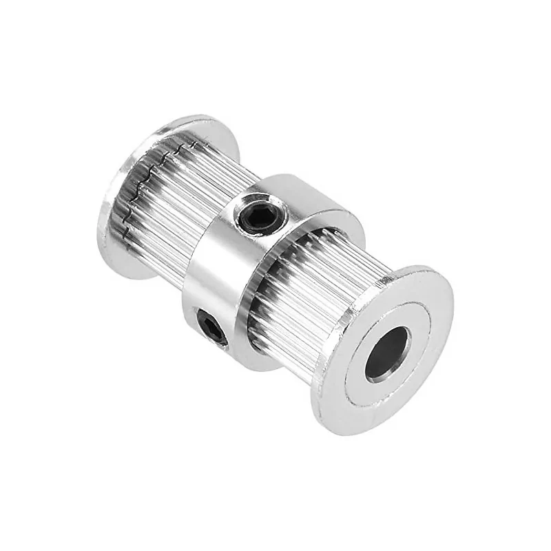 Double Head GT2 Alumium Timing Pulley 20T W6mm B(5mm/8mm)