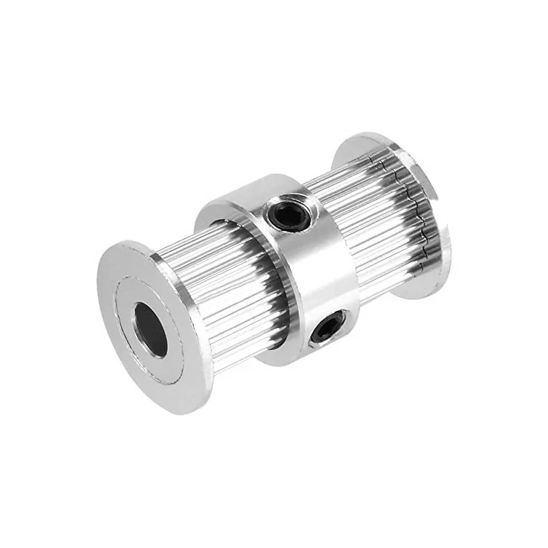 Double Head GT2 Alumium Timing Pulley 20T W6mm B(5mm/8mm)