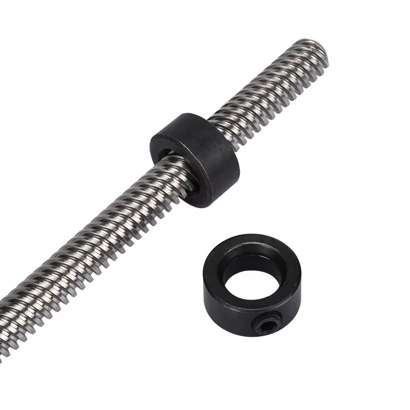 BLACK T8 LOCK COLLAR OX CNC MACHINE PARTS