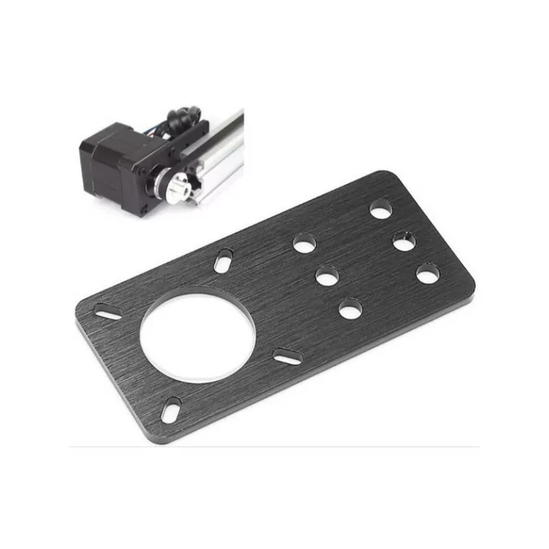 MACHFIT ALUMINUM NEMA 17 STEPPER MOTOR MOUNT PLATE FOR CNC MACHINE V-SLOT ALUMINUM EXTRUSIONS PROFILE CNC PARTS