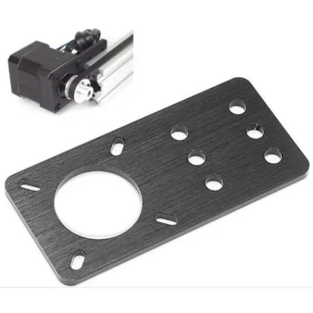 MACHFIT ALUMINUM NEMA 17 STEPPER MOTOR MOUNT PLATE FOR CNC MACHINE V-SLOT ALUMINUM EXTRUSIONS PROFILE CNC PARTS