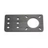 MACHFIT ALUMINUM NEMA 17 STEPPER MOTOR MOUNT PLATE FOR CNC MACHINE V-SLOT ALUMINUM EXTRUSIONS PROFILE CNC PARTS