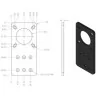 MACHFIT ALUMINUM NEMA 17 STEPPER MOTOR MOUNT PLATE FOR CNC MACHINE V-SLOT ALUMINUM EXTRUSIONS PROFILE CNC PARTS
